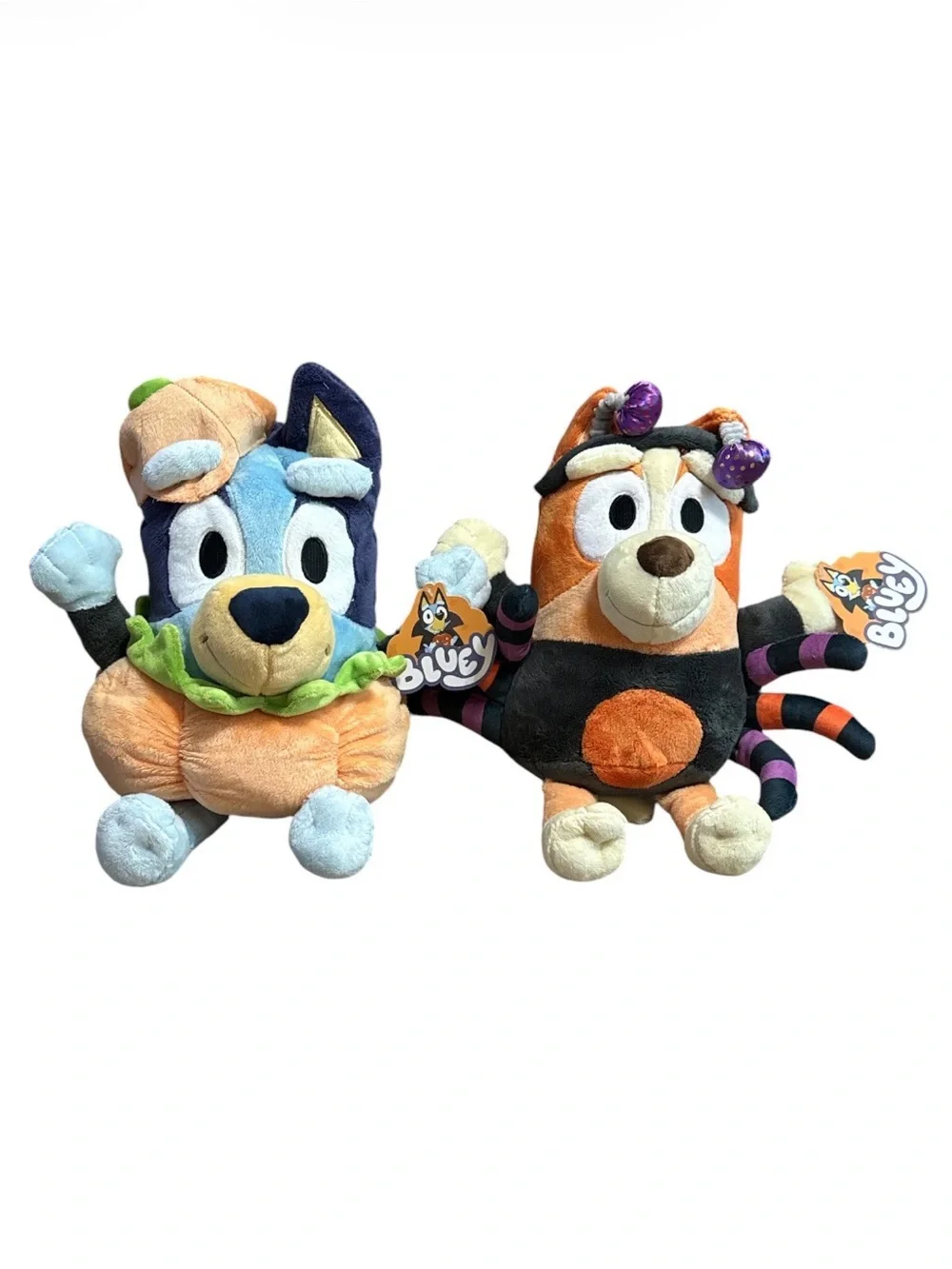 Bluey and Bingo Plush Toy Set NWT Halloween